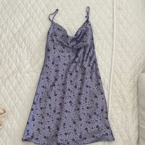 Purple summer dress